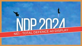 🇸🇬 NDP 2024 NE1  Total Defence 40 Display [upl. by Kalikow]