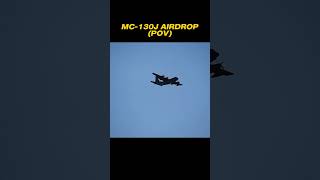 MC130J Airdrop Over Pennsylvania With POV [upl. by Ahsimik]