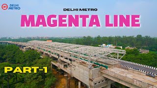 Delhi Metro Magenta Line  मजलिस पार्क से पीतमपुरा  July 2024 Progress 😍 detoxtraveller [upl. by Phionna295]