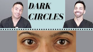 Dark Circles Causes amp Treatments  Dermatologist Perspective [upl. by Aynatan]