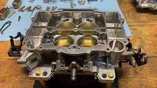 Edelbrock 800 CFM AVS Rebuild  Step by Step [upl. by Ezri474]