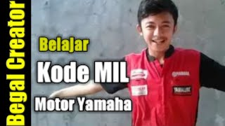 Membaca sensor pada motor yamaha [upl. by Aihsyak]