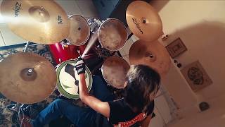 Descending Angel  Misfits Drum Cover [upl. by Enelyk]