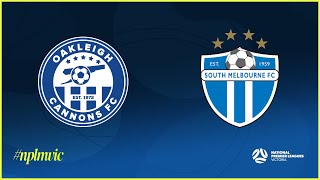 2024 NPLMVIC Round 7 Oakleigh Cannons FC v South Melbourne FC [upl. by Sandye]