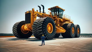 10 Largest Motor Graders Ever Built [upl. by Adnwahsal]