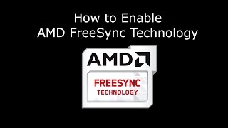 Nixeus How to Enable AMD FreeSync with your Nixeus FreeSync Monitor [upl. by Eilsehc]