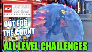 Out for the Count  Level Challenges Gameplay  Lego Star Wars The Skywalker Saga [upl. by Ylim]