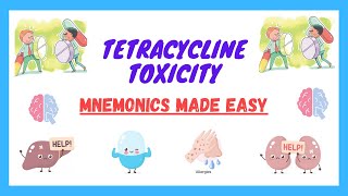 Side Effects of Tetracycline Antibiotics Mnemonics Pharmacology Mnemonics Mnemonics Made Easy [upl. by Marten]