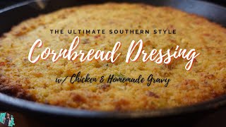 THE BEST SOUTHERN STYLE CORNBREAD DRESSING RECIPE  2024  DETAILED STEP BY STEP TUTORIAL [upl. by Sosthena298]