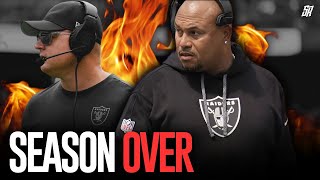 THE RAIDERS SEASON IS OVER  Raiders vs Chiefs Week 8 Recap [upl. by Kiki]