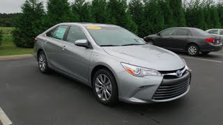 2016 Toyota Camry XLE Hybrid Full Tour amp Startup at Massey Toyota [upl. by Fenelia]