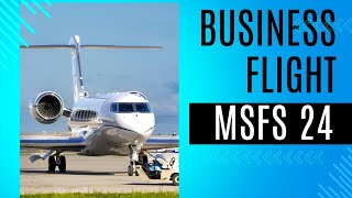 BUSINESS JET FLIGHT  Microsoft Flight Simulator Cessna Citation CJ4  New Bern NC to Raleigh NC [upl. by Assiram]