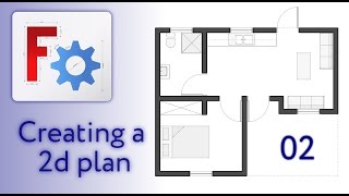 FreeCAD Arch  Creating 2D Plan  02 [upl. by Iggam359]