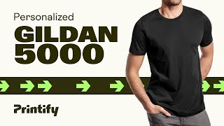 Bestseller  Gildan 5000 Printify Product Review 2024 [upl. by Abbye]