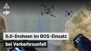 DJI Drohnen im BOSEinsatz  Personensuche mit M30T und Unfallaufnahme mit M350 RTK  Qntrol [upl. by Pacificia]