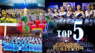 TOP 5 CHOIRS DORE CHORALES ESHANU ZIKUNZWE KURUSHA IZINDI MURI KILIZIYA GATOLIKA MU RWANDA [upl. by Sheelah]