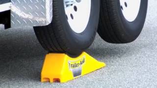 EASY trailer tire changeWITHOUT UNLOADING  TrailerAid and TrailerAid PLUS [upl. by Epolenep]