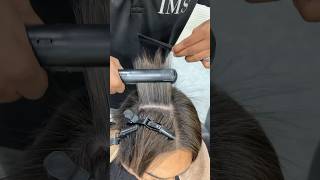 Keratin treatment mens short hair youtube keratintreatment hairstyle fadehaircut botox [upl. by Bettine789]