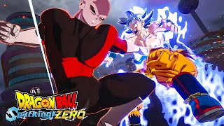 DBZ Sparking Zero  Goku vs Jiren  Ultra Instinct Goku vs Jiren  Gameplay [upl. by Ornie]