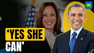 Obama says Yes She Can as he hits campaign trail in support of Harris in Pennsylvania  N18G [upl. by Maltzman]