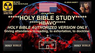 HOLY BIBLE AUTHORIZED VERSION ONLY STUDY amp STUDY HALL HBAVO HBAVOSTUDY [upl. by Landes996]