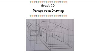 EGD Grade 10 Perspective Drawing page 136 [upl. by Pul612]