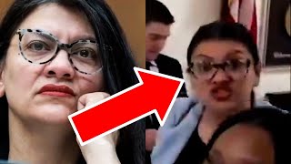 quotI Dont Talk to Fox Newsquot Rashida Tlaib Gets TRIGGERED by Reporter [upl. by Ydnys]