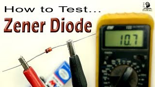 How to Test the Voltage of Zener Diode without variable DC power supply [upl. by Stryker]