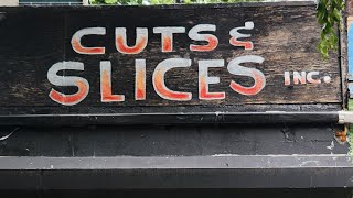 Come with me to Cuts amp Slices Pizza in BrooklynNY foodreview Gbutterfly brooklyn nyc [upl. by Rovert]