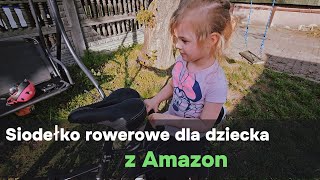 Unboxing  Siodełko rowerowe dla dziecka z Amazon [upl. by Kostman]