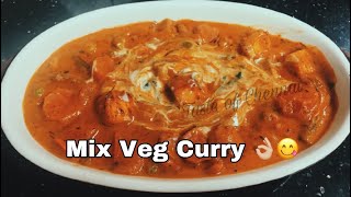 Restaurant Style Vegetable Curry in tamil  Veg Kurma in Tamil  Mixed Vegetable Curry Recipe [upl. by Thia]