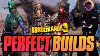 BEST BUILDS FOR EVERY CHARACTER ONE SHOT All Endgame Content  Perfect Gear  Save  Borderlands 3 [upl. by Adleme]