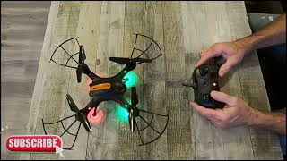 VIVITAR FLY VIEW DRONE WITH CAMERA from my local Ollies Unboxing and first test flight [upl. by Traweek266]