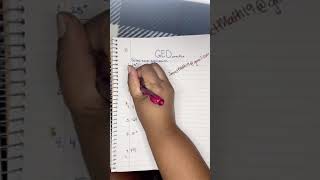 GED MATH PRACTICE 2024 PART 1 [upl. by Broddy432]