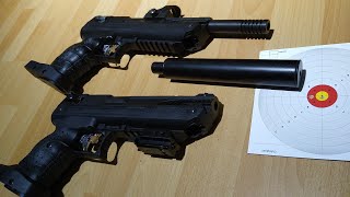 With Silencer VS Without Silencer POWER test Zoraki chrony [upl. by Ennaecarg765]