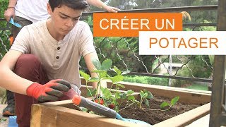 Tous au jardin  Episode 8 – Créer un potager en jardinières [upl. by Anilegnave]