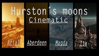 Star Citizen  Hurston´s moons Cinematic [upl. by Vail]