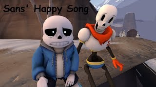 Sans Happy Song SFMUT [upl. by Talanta]