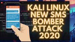 SmsBomber Attack by Impulse Kali Linux  2020  New amp Latest cyberoryx oryxsec [upl. by Franck]