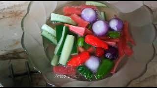 sirke wala achar recipe by Zaibunisah Kitchen [upl. by Kabob]