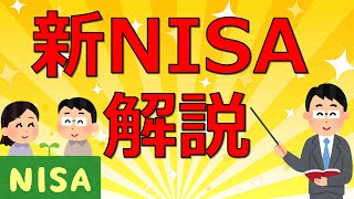 新NISAをわかりやすく解説 現行制度との違いは？ [upl. by Naesad]