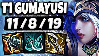 T1 Gumayusi Ashe vs Xayah  ADC  Patch 1421 Ranked Challenger EUW ✅ [upl. by Enileve]