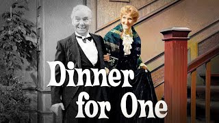 Dinner for One 1963  Freddie Frinton  HD Colorised FULL MOVIE [upl. by Jepson]