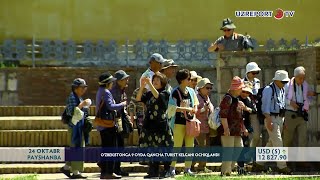 O‘zbekistonga 9 oyda qancha turist kelgani ochiqlandi [upl. by Anerbas]