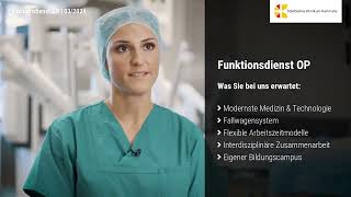 Gemeinsam die Chirurgie der Zukunft gestalten – Einblicke in unsere OPTeams  Funktionsdienst OP [upl. by Elana]