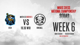 MCNC WEEK 6  DAY 21  MATCH 71  BT24 VS NB [upl. by Anitsrhc]