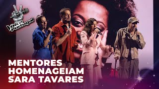 Os mentores homenageiam Sara Tavares  Tirateimas The Voice Portugal 2023 [upl. by Jeanette]