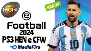 Como Baixar o PES 24 no PS3 Efootball 2024 Mediafire [upl. by Nanaj]