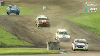 Super Retro Rallycross Championship Round 8  Lydden Hill 2023 [upl. by Ttirrem483]