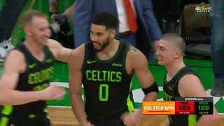 Jayson Tatum Wins It AT THE BUZZER in Overtime vs Raptors 😱🔥 [upl. by Pellet]